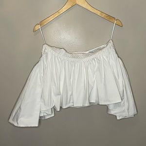 Zara off the shoulder top